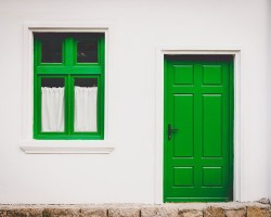 green paint coatings for architecture